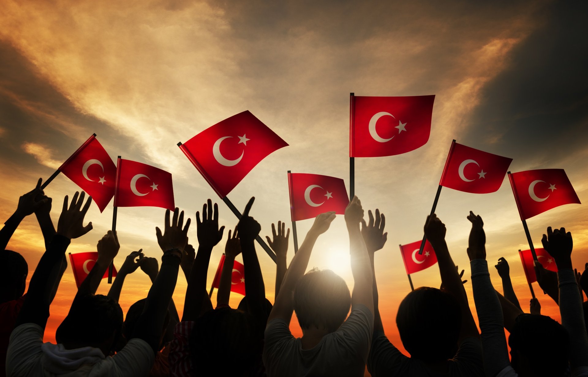 turquie politique drapeaux