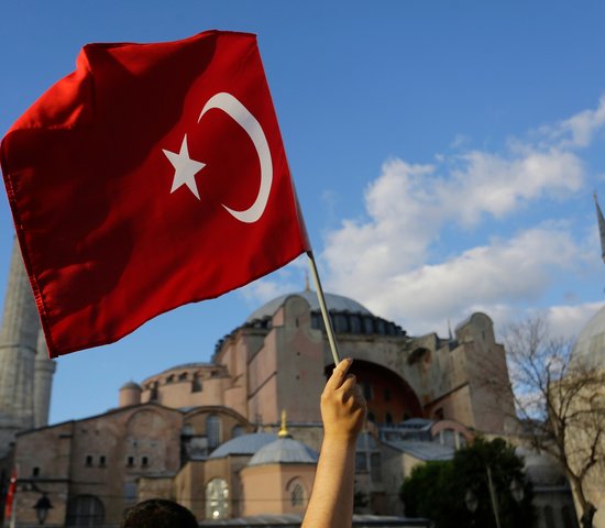 turquie securite drapeau