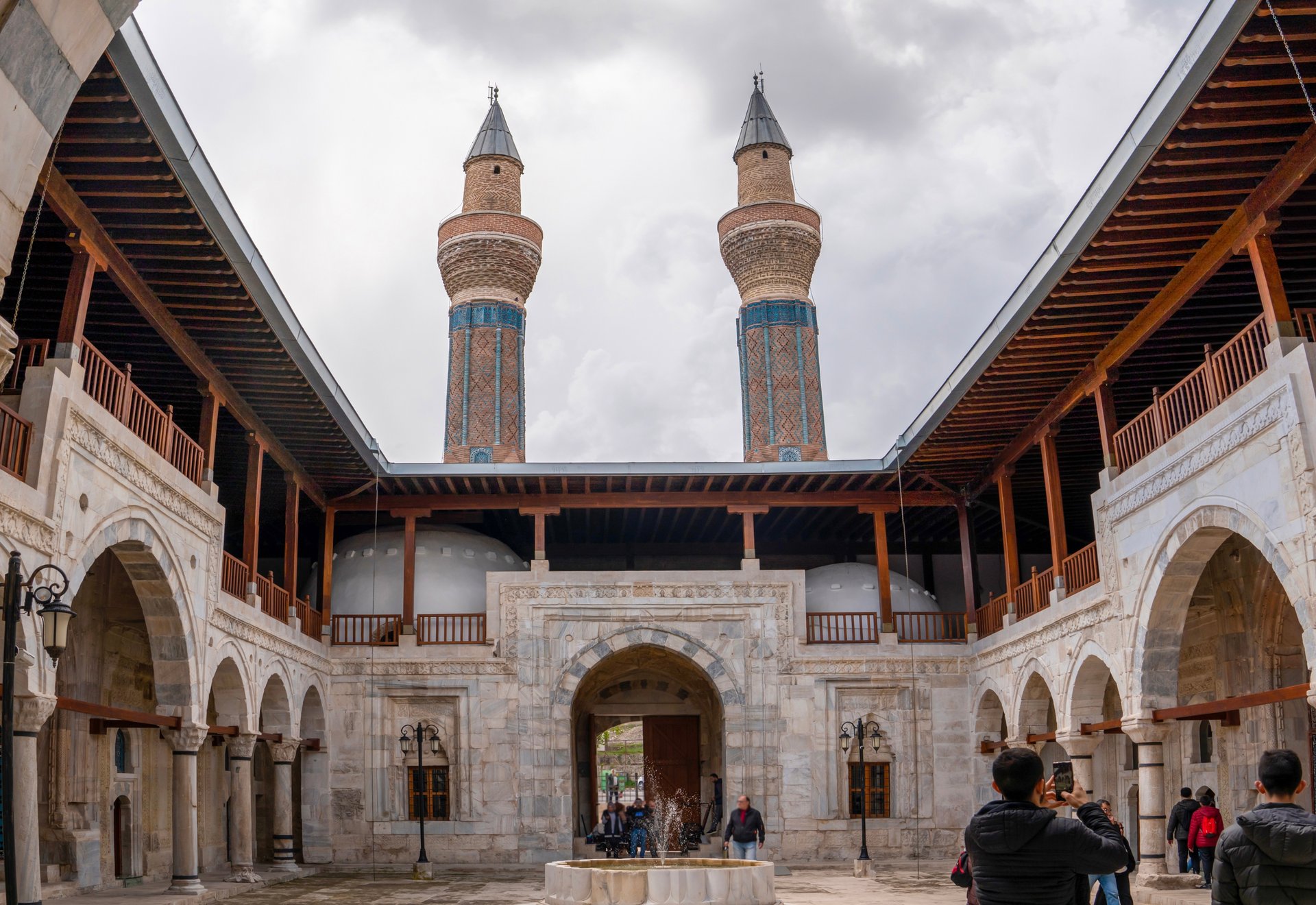 turquie sivas madrasa bleue gok