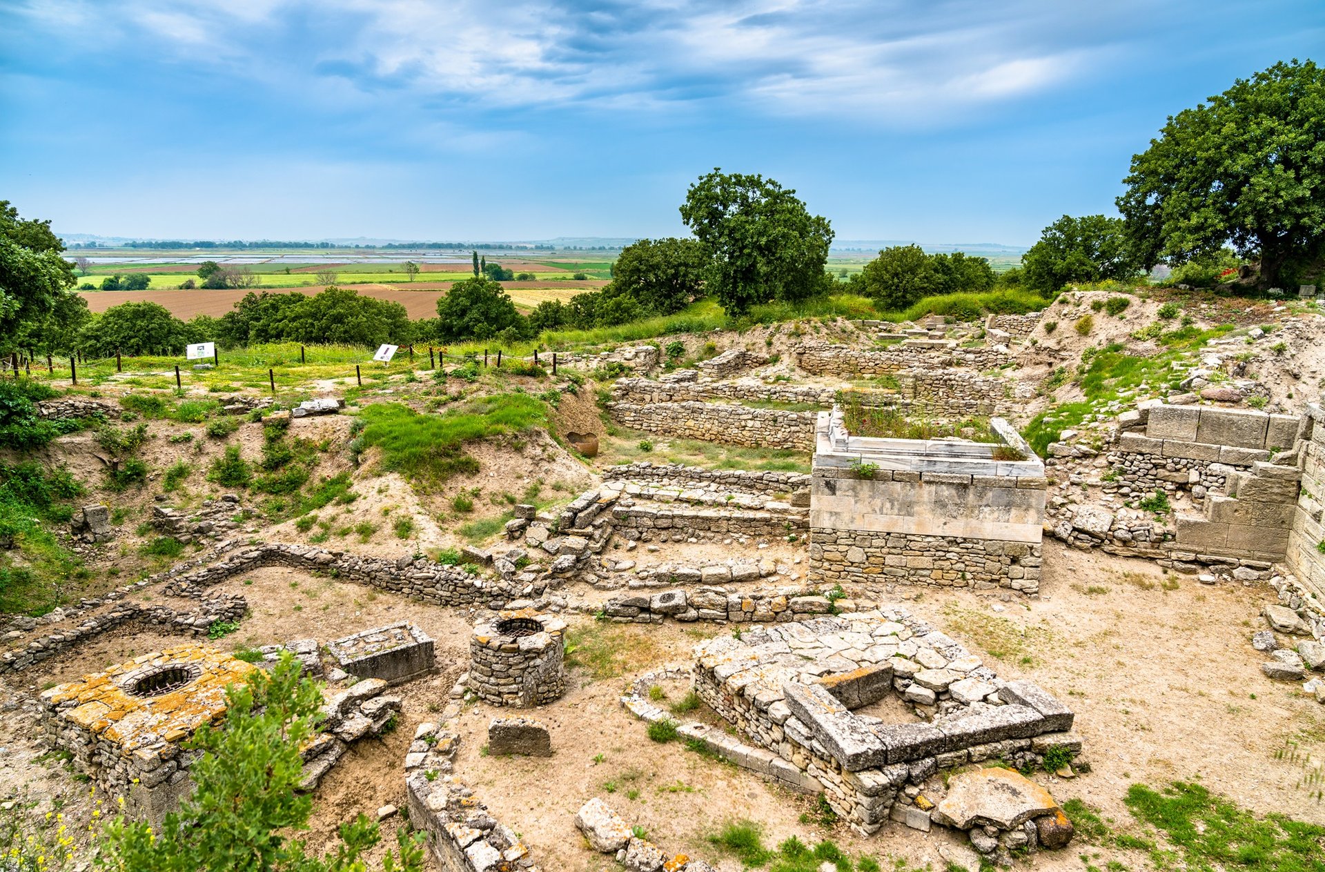 turquie troie ruines cheval